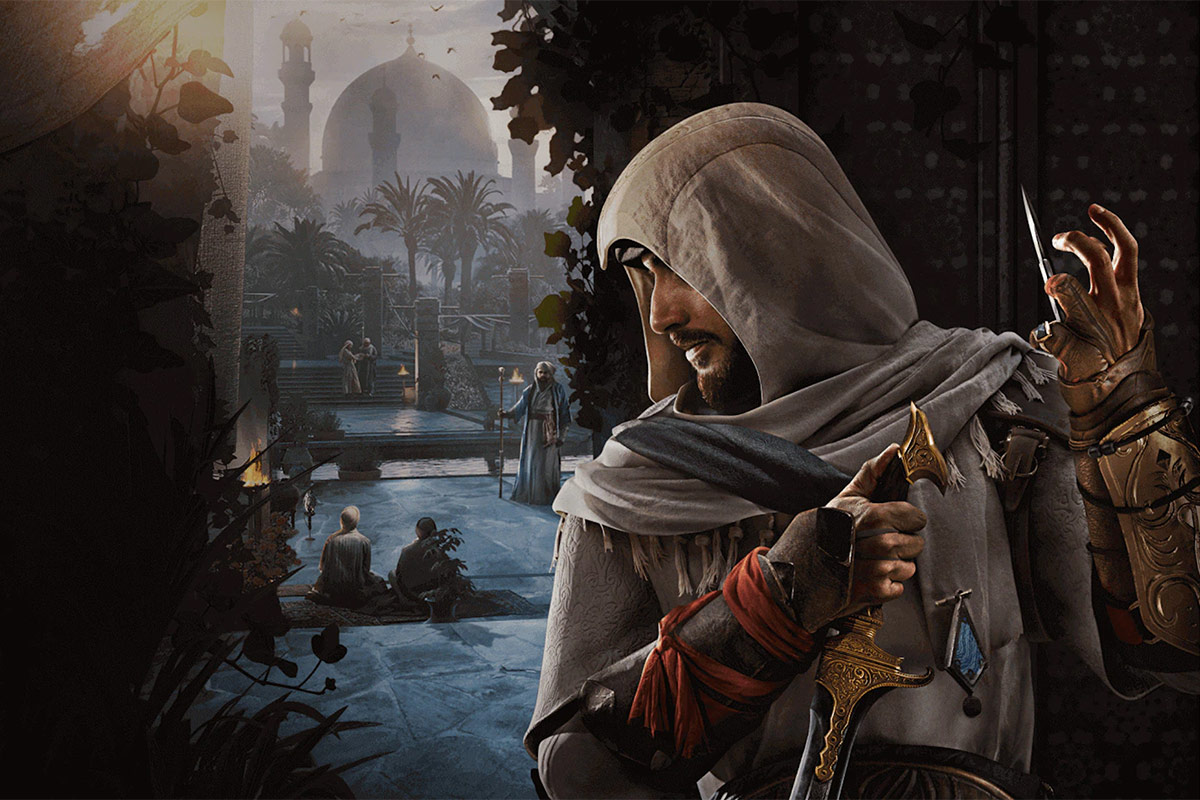 Ein Artwork aus dem Spiel Assassin's Creed Mirage.