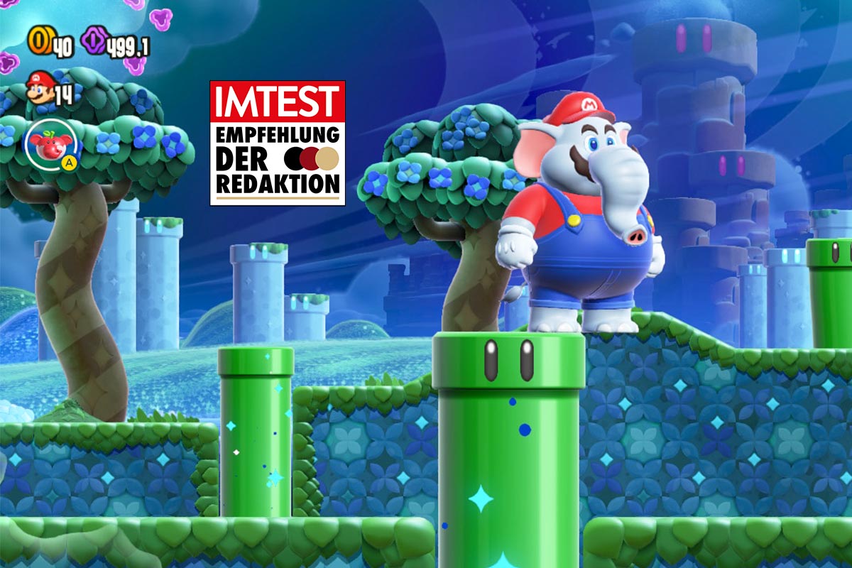 Screenshot des Videospiels "Super Mario Bros. Wonder"