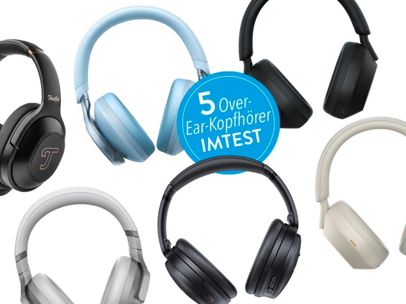 5 Over-Ear-Kopfhörer im Test: Privatkonzert für unterwegs