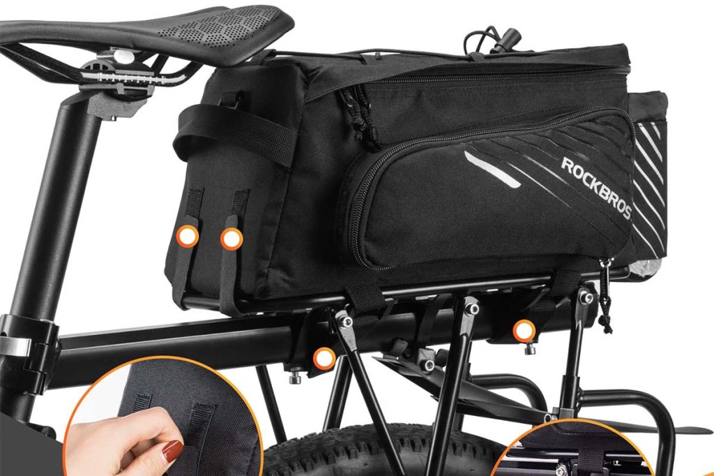 Gepäckträger-Fahrradtasche von Rockbros