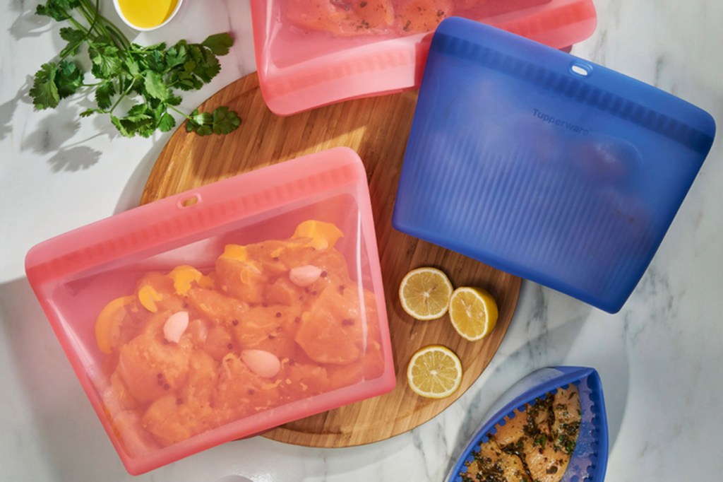 Die Ultimate Silicone Bag von Tupperware.