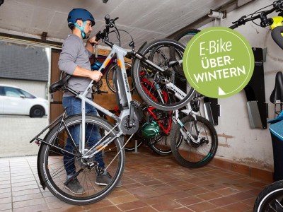 E-Bike im Winter richtig einlagern: So funktioniert es