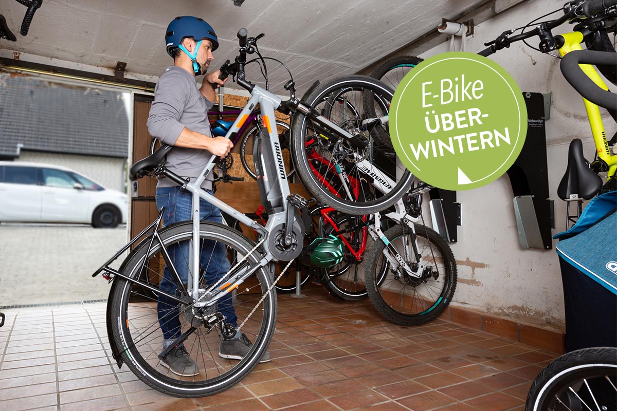 E-Bike Akku im Winter richtig pflegen