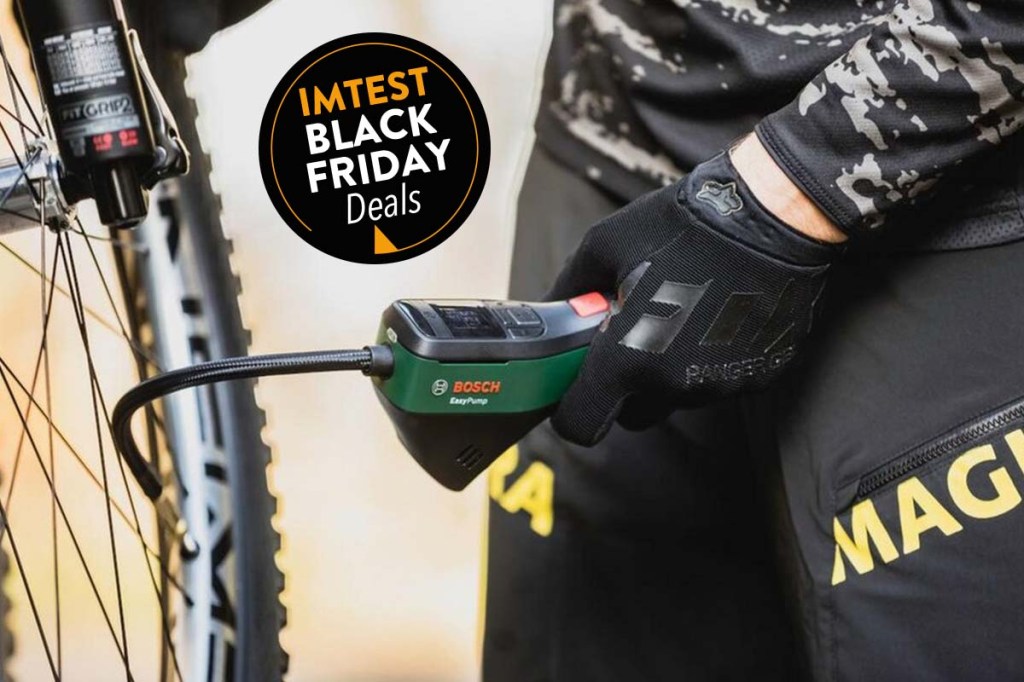 Elektrische Fahrrad-Luftpumpen zu tiefen Black Friday-Preisen