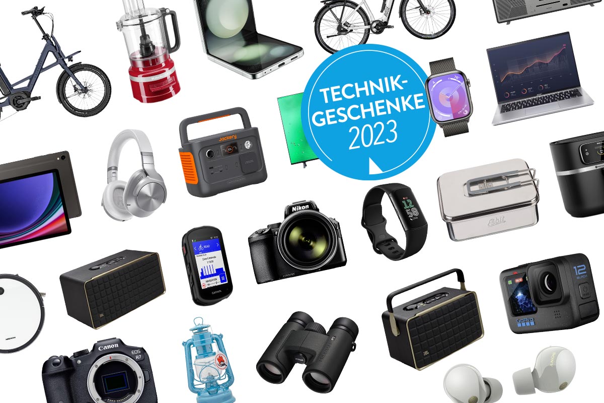 Testsieger verschenken: Die besten E-Bikes, Kameras, Soundbars & Co.