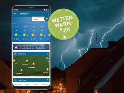 10 Wetter-Warn-Apps für Sturm, Starkregen & Schulausfall