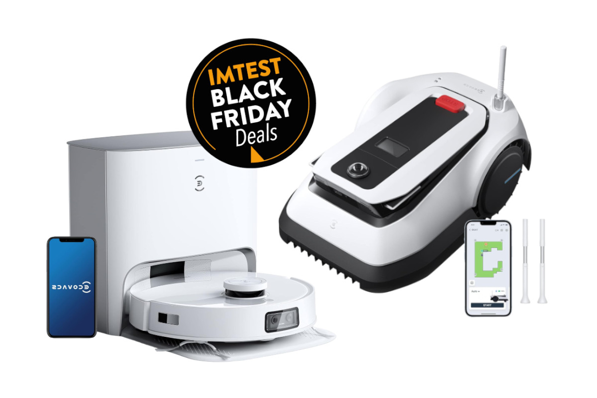 Ecovacs im BlackFridaySale Mähroboter ohne Begrenzungskabel IMTEST