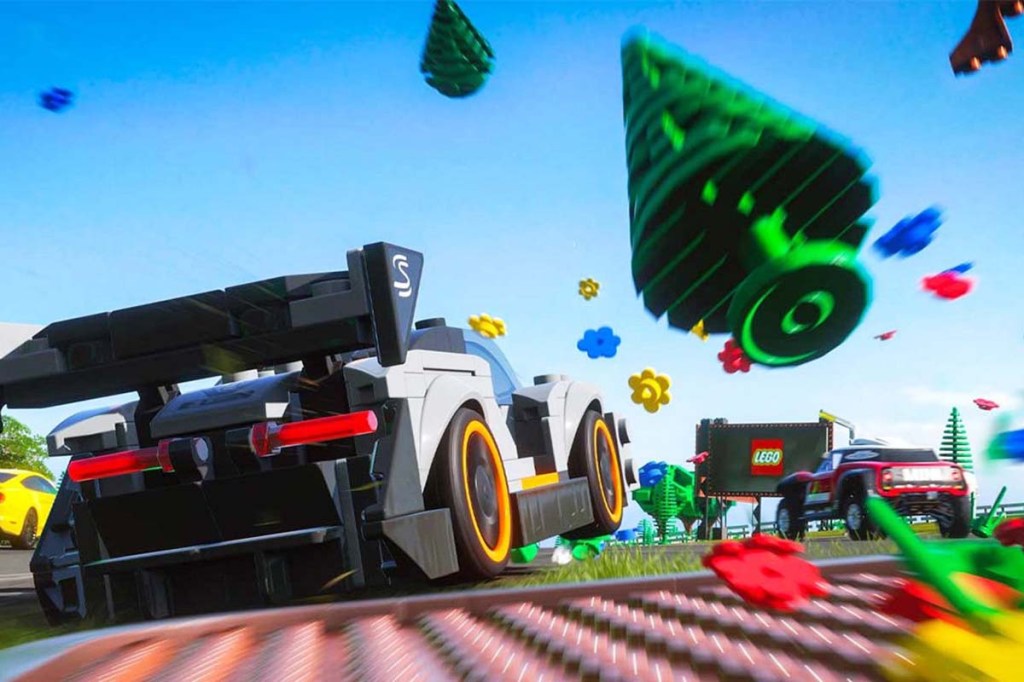 Ein Screenshot aus dem Spiel Lego 2K Drive