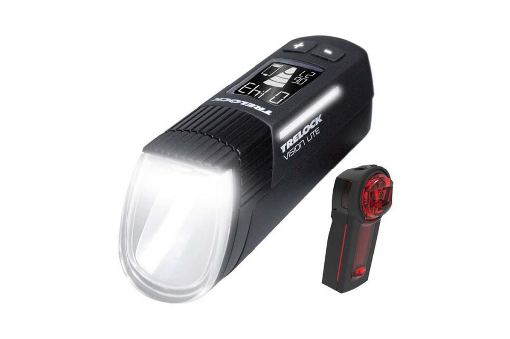 Productshot Fahrrad-Lichtset von Trelock