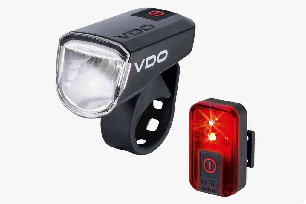 Productshot Fahrrad-Lichtset von VDO