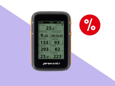 Fahrradcomputer bei Aldi: Was hat das Provelo-Modell drauf?