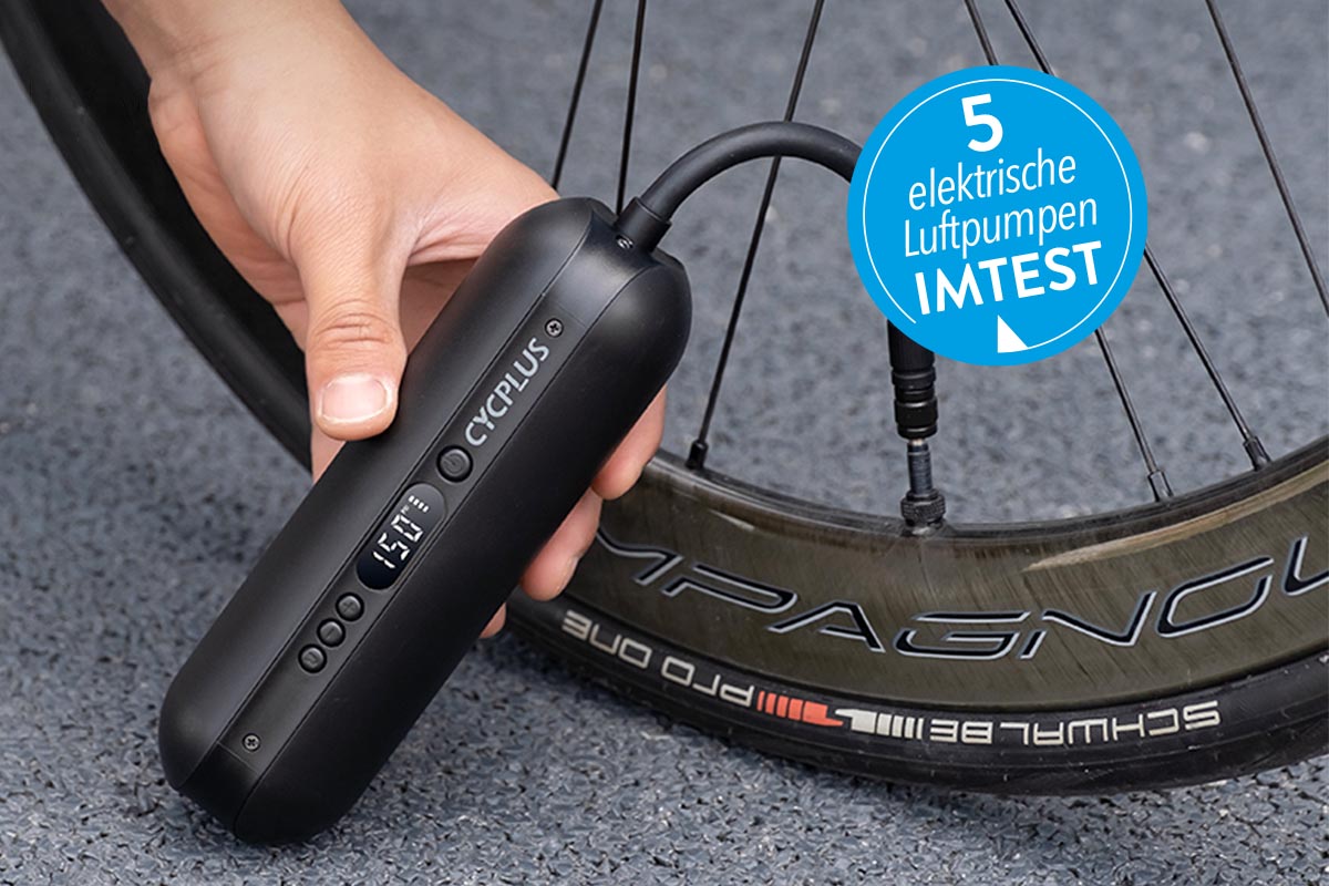 Die besten Akkuluftpumpen im Test: Luft für E-Bike und Rad - IMTEST