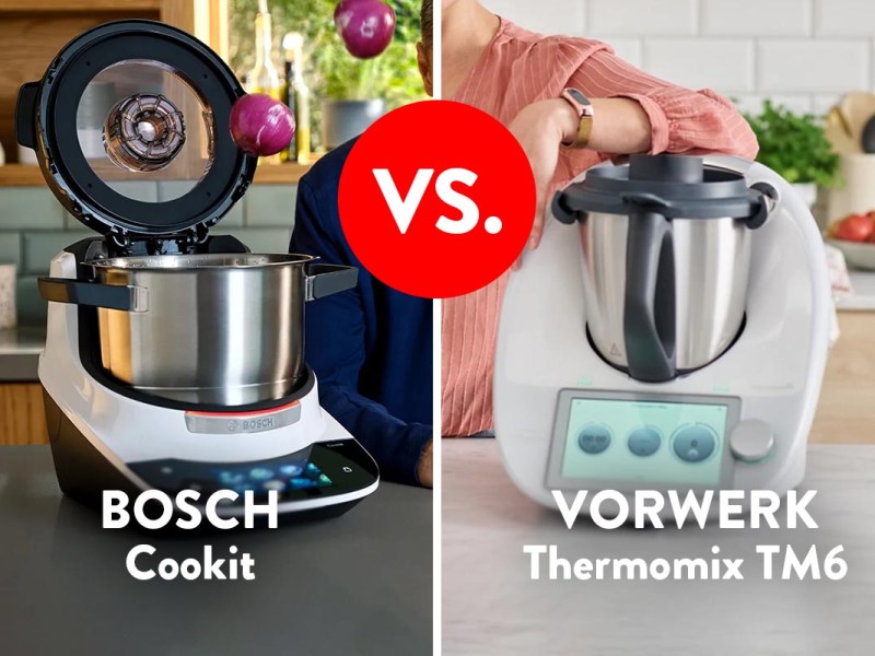 Bosch Cookit vs. Thermomix: Duell der beliebtesten Küchenmaschinen