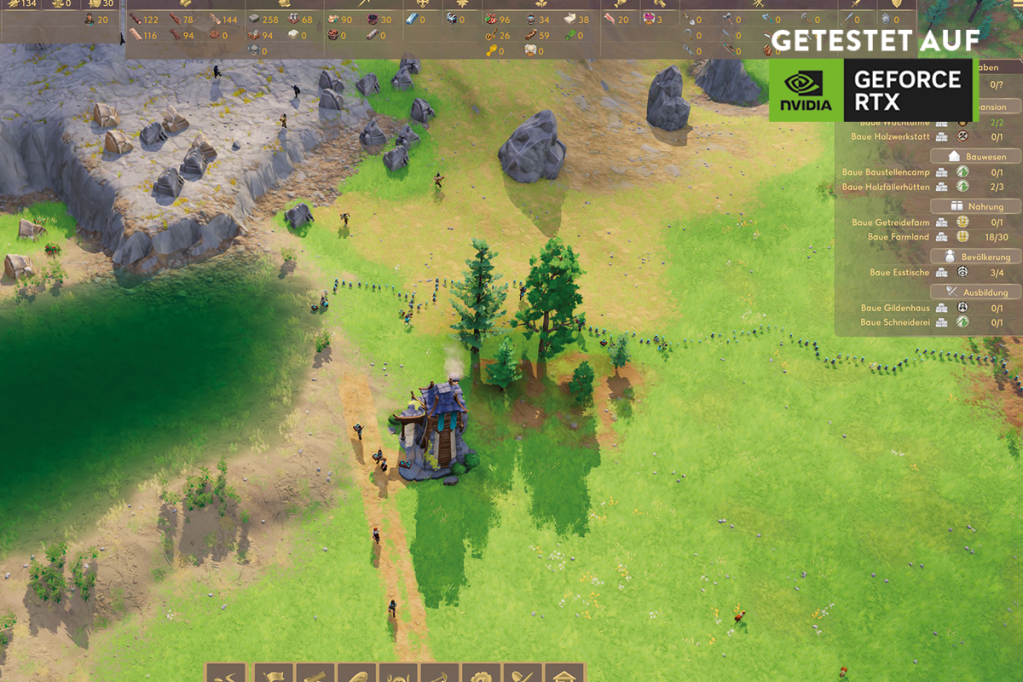 Screenshot aus dem Spiel Pioneers of Pagonia.