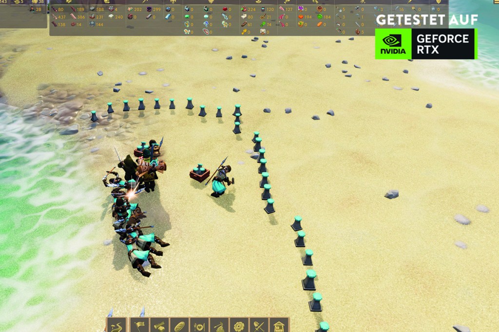 Screenshot aus dem Spiel Pioneers of Pagonia.