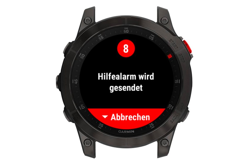 Sturzerkennung Garmin