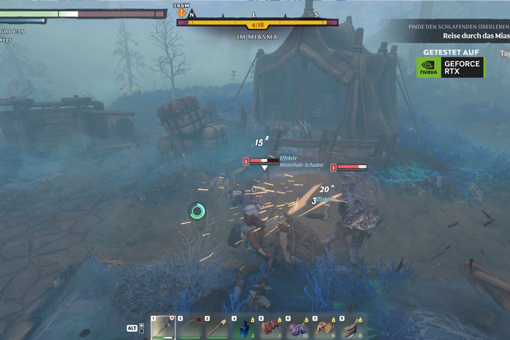 Screenshot aus dem Spiel Enshrouded.