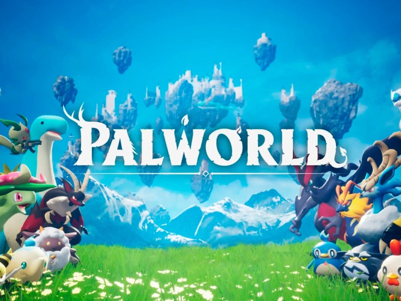 Titelbild des Videospiels Palworld