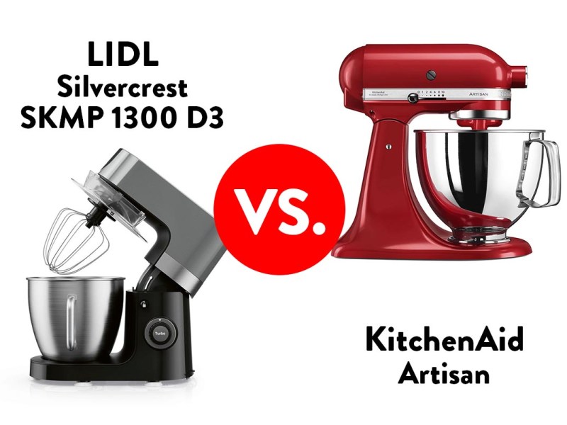 KitchenAid Artisan vs. Lidl Silvercrest: Duell der Küchenmaschinen