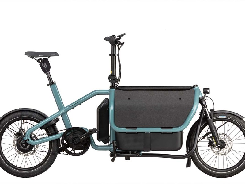 Produktshot Cargo-E-Bike von der Seite