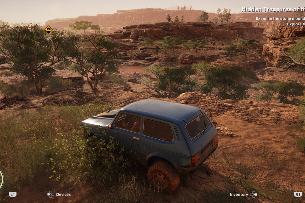 Screenshot aus Expeditions: A MudRunner Game.