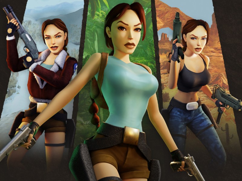 Titelbild des Videospiels Tomb Raider 1-3 Remastered