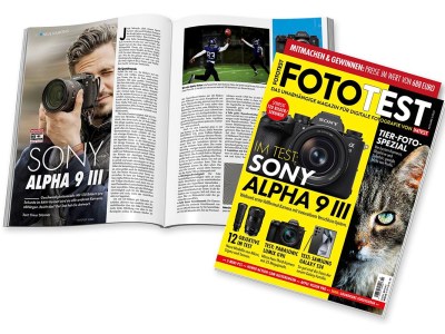 FOTOTEST 2/24: Sony Alpha 9 III, 12 Objektive, Samsung S24 Ultra, Tierfoto-Spezial & vieles mehr