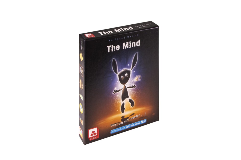 Das Kartenspiel The Mind in seiner Packung.