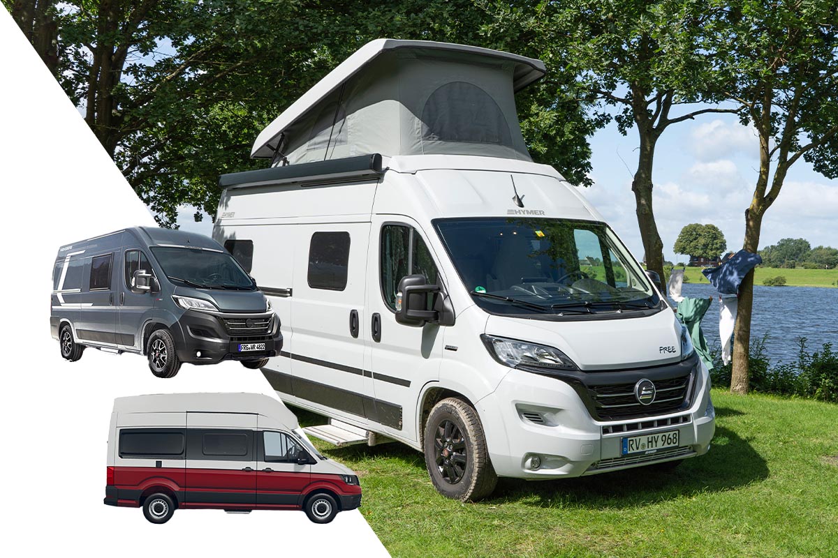 Camper-Vans 2024: Die besten Modelle für Camping auf 4 Rädern