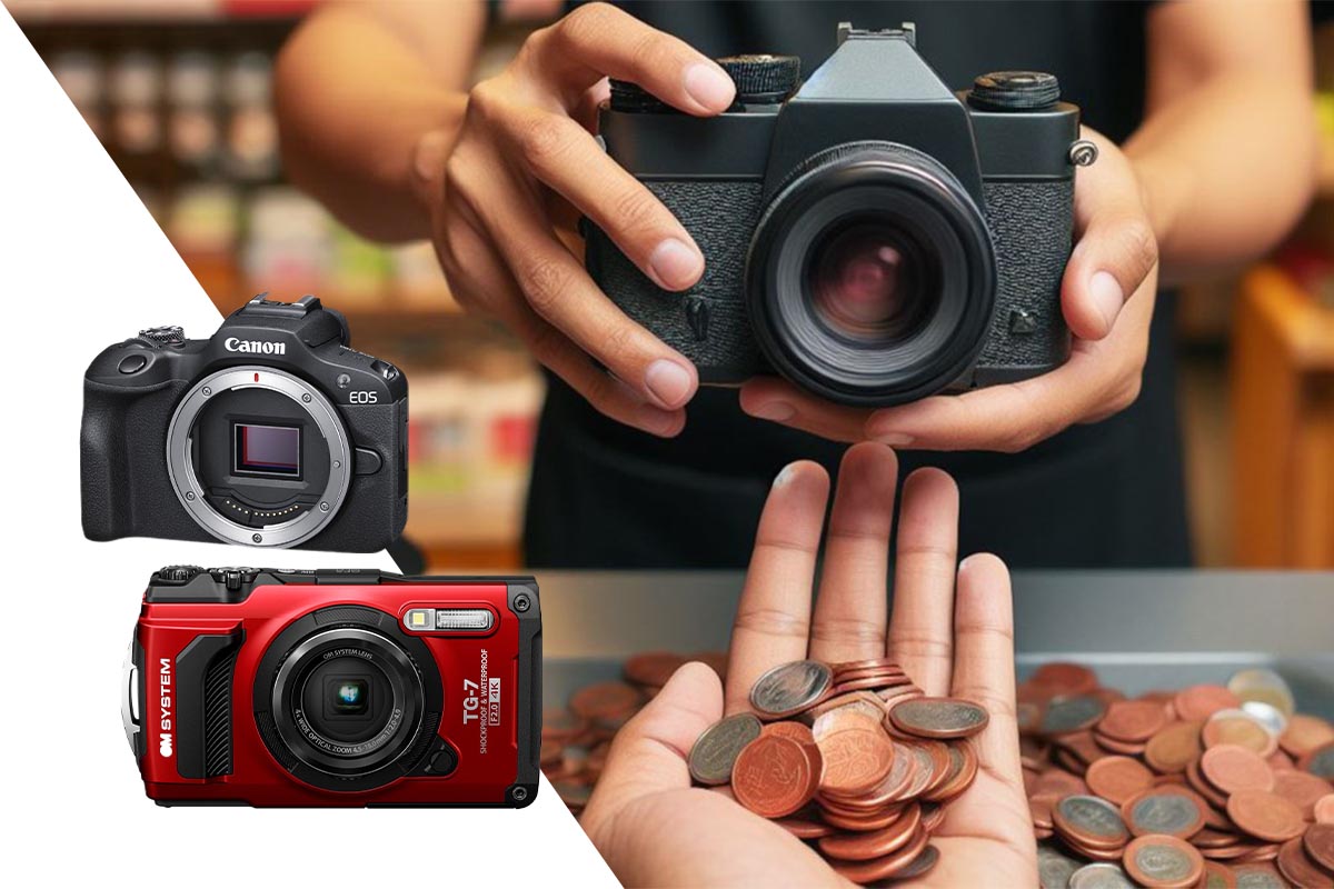 Kamera wird gegen Kleingeld getauscht