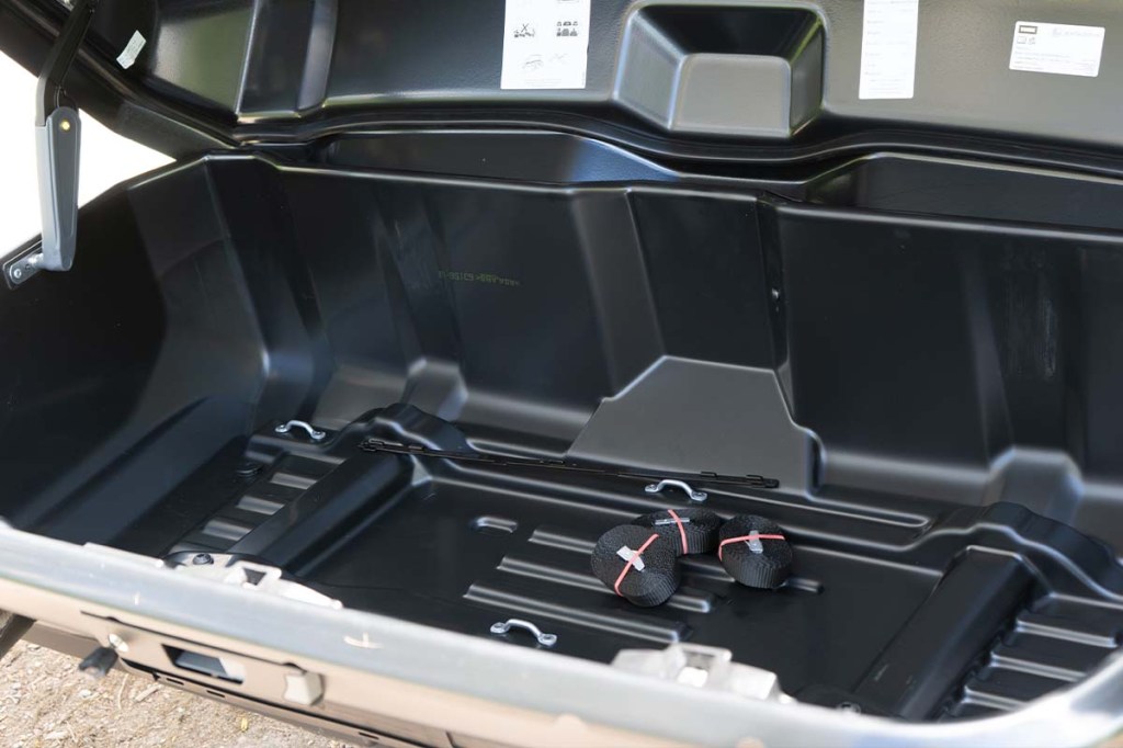Blick ins Innere einer Transportbox