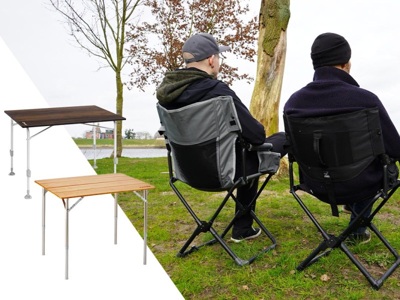 Camping: Tisch & Stühle – die besten Kombinationen für den Campingplatz