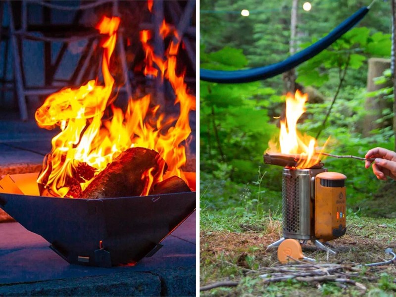 Lagerfeuer-Romantik beim Camping: Die 10 besten mobilen Feuerschalen