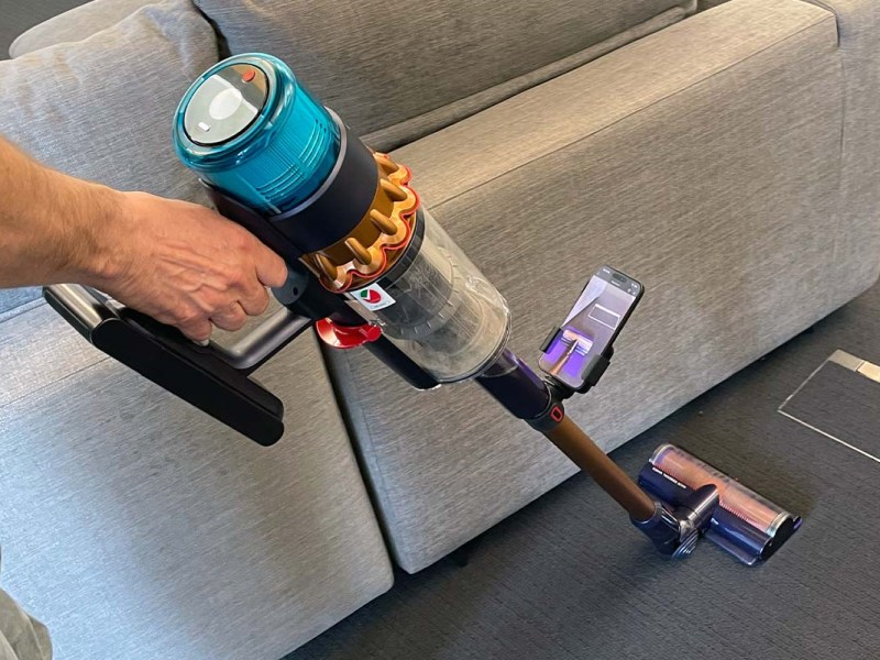 Dyson CleanTrace ausprobiert: Saugen mit Augmented Reality