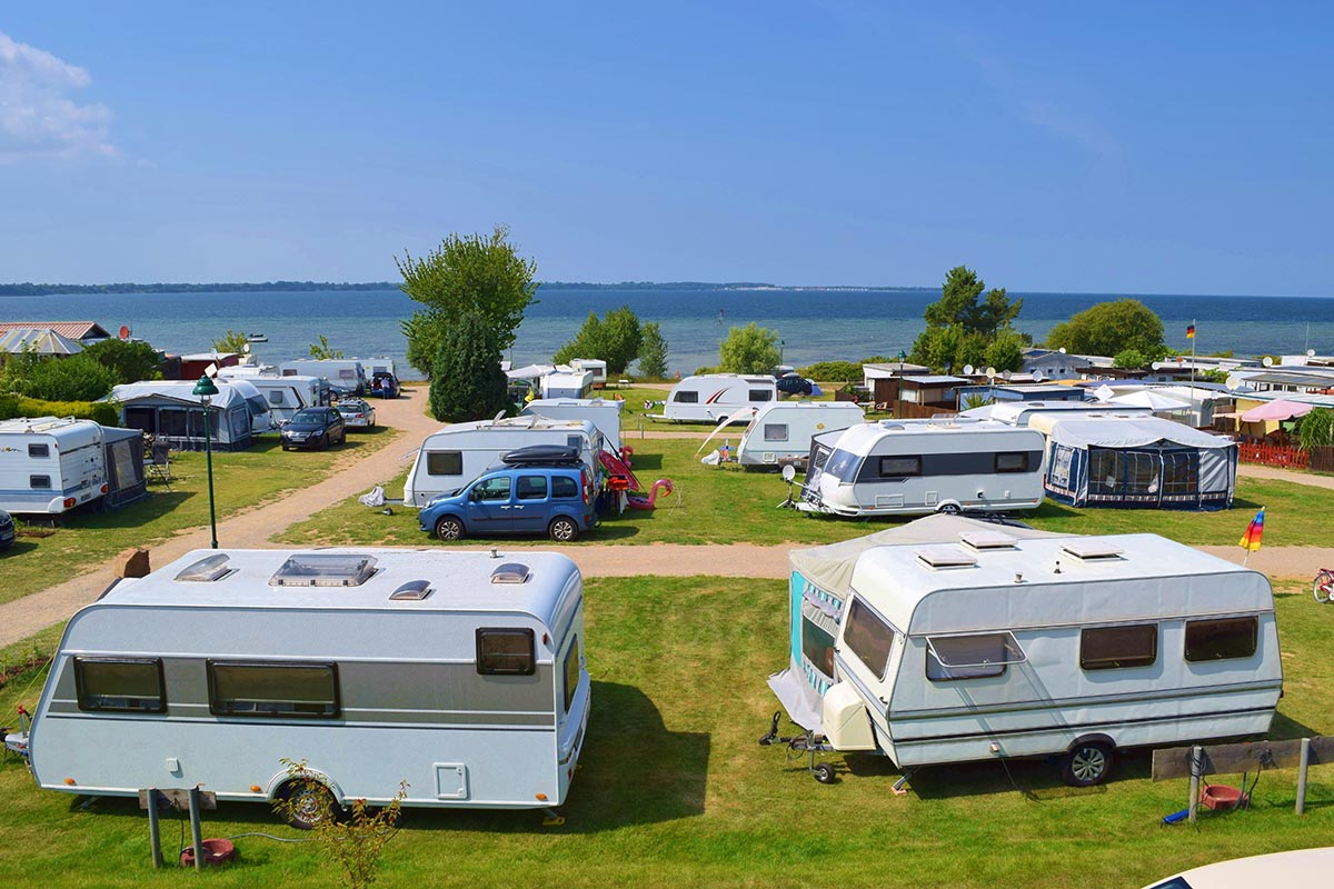 Ostsee-Campingplatz Liebeslaube