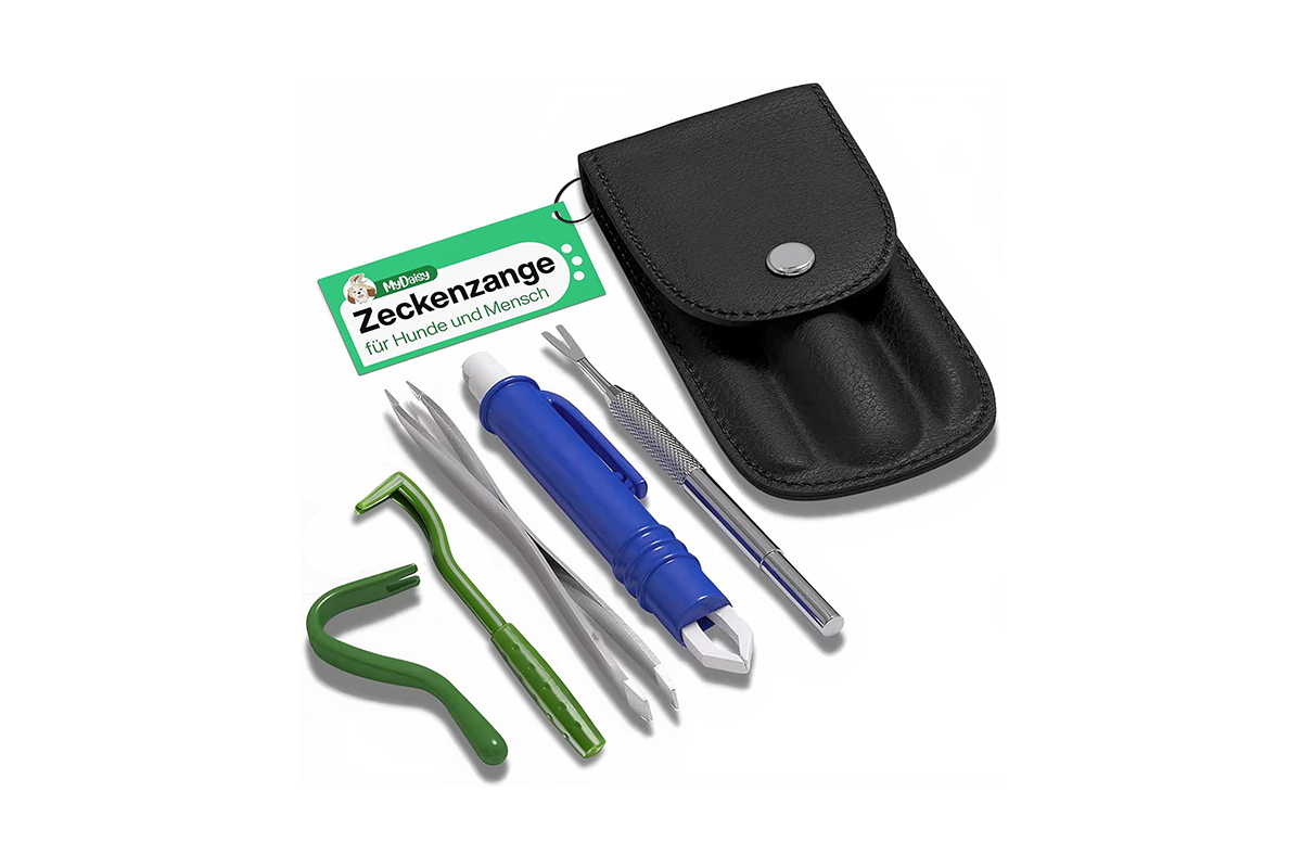 Zeckenzange 5er Set