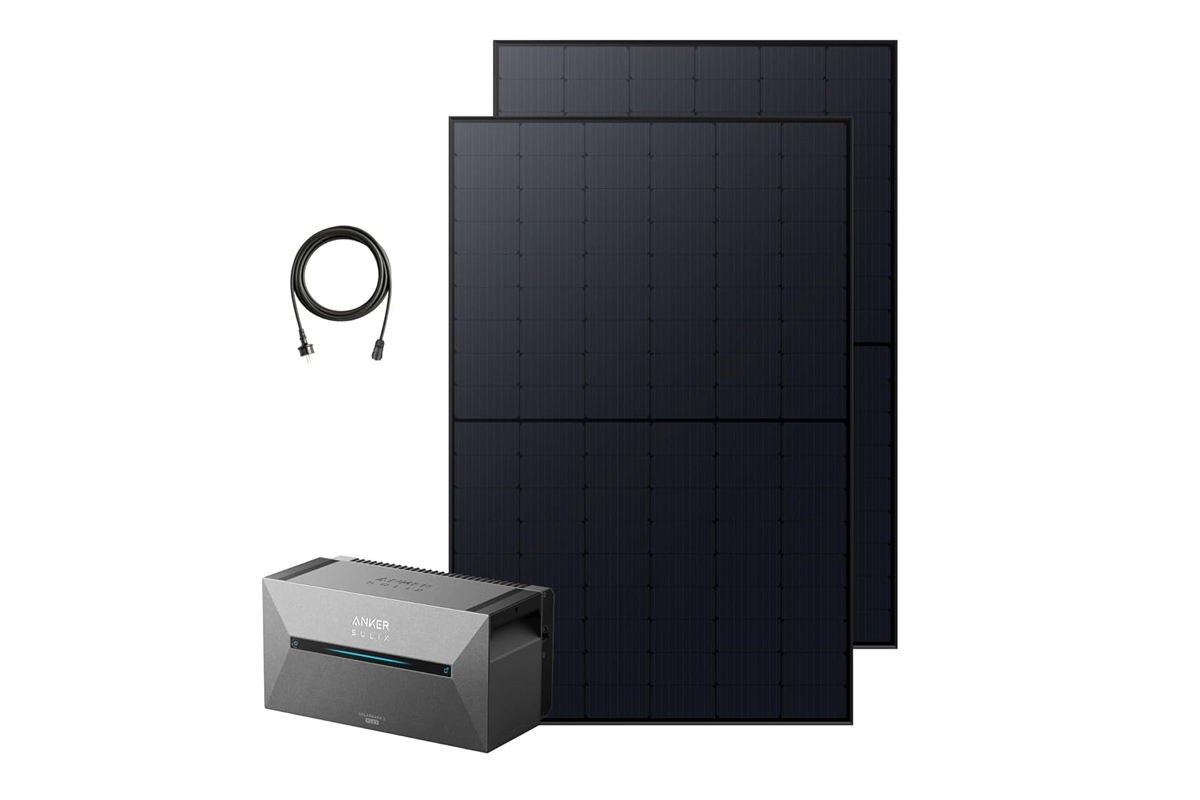 Anker Solix Solarbank 2 E1600 Pro System auf weißem Hintergrund
