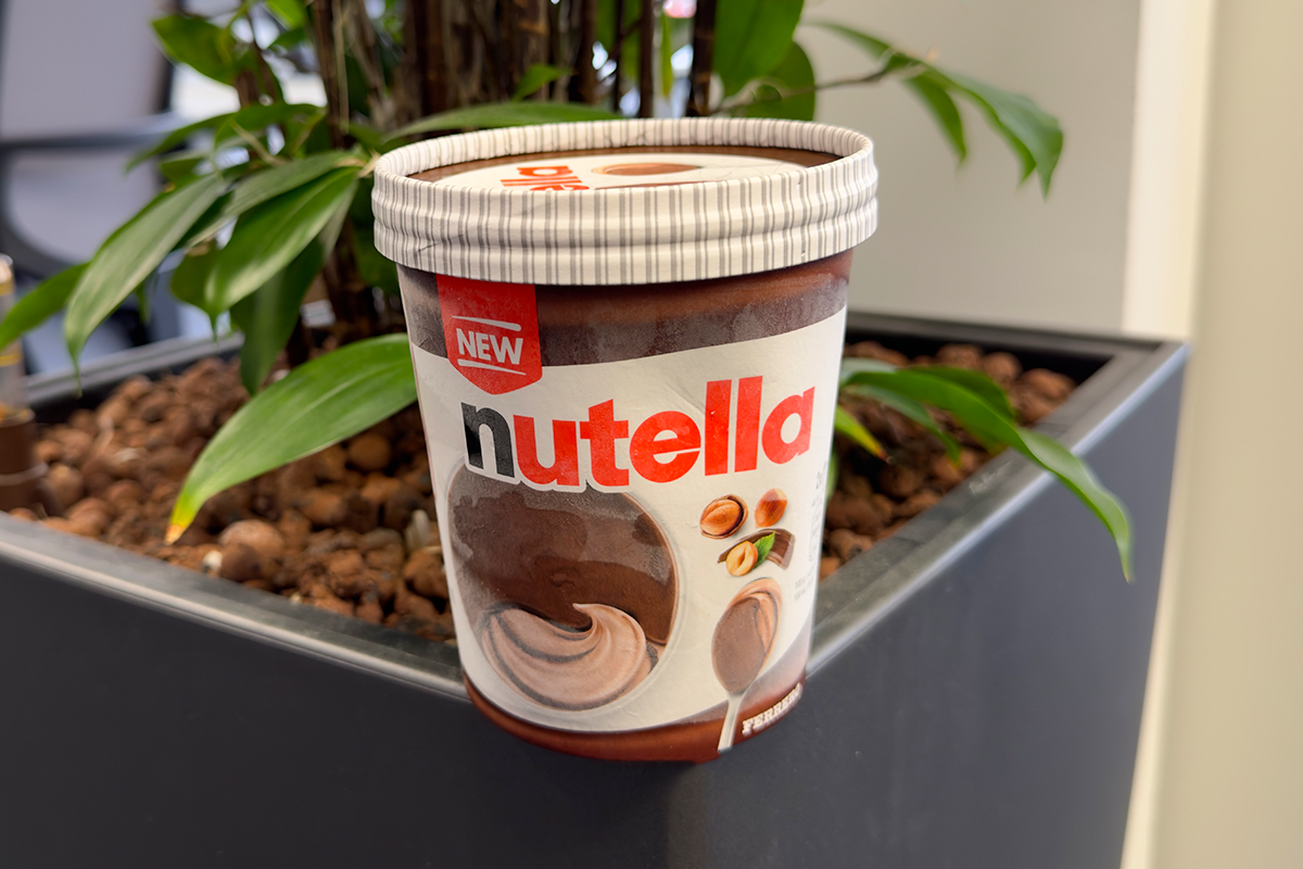 Nutella-Eis probiert: Mehr als gefrorene Nuss-Nougat-Creme - IMTEST