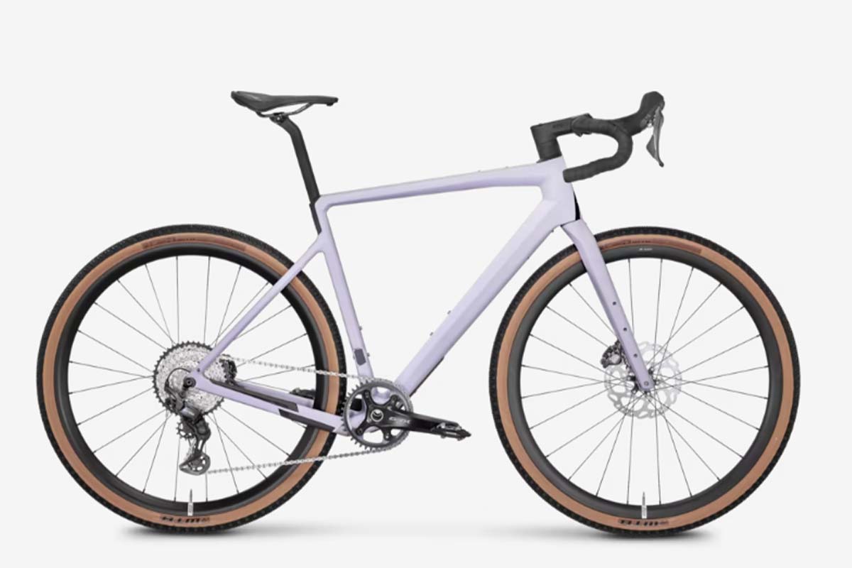 Productshot rose-farbenes Gravelbike