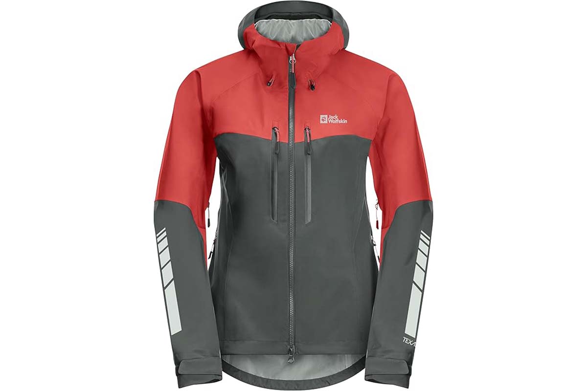 Produktshot rot-braune Jacke