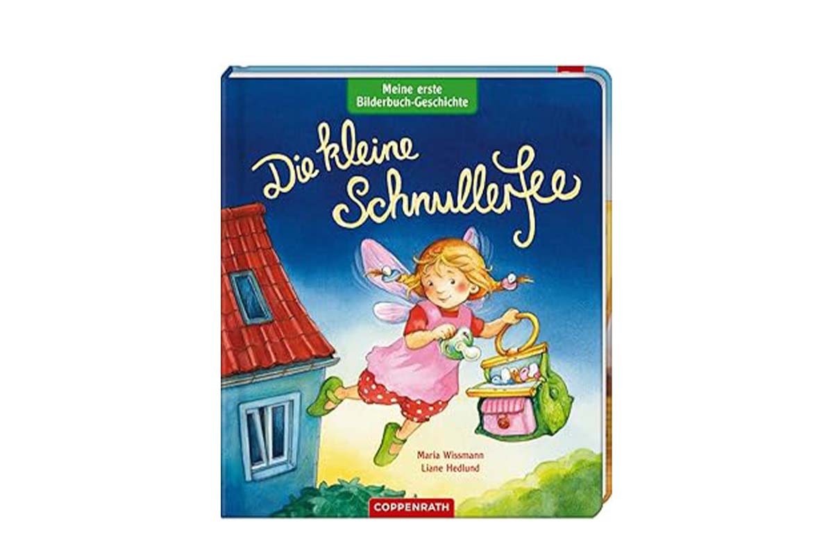 Frontansicht Buch "Die kleine Schnullerfee" auf weißem Grund
