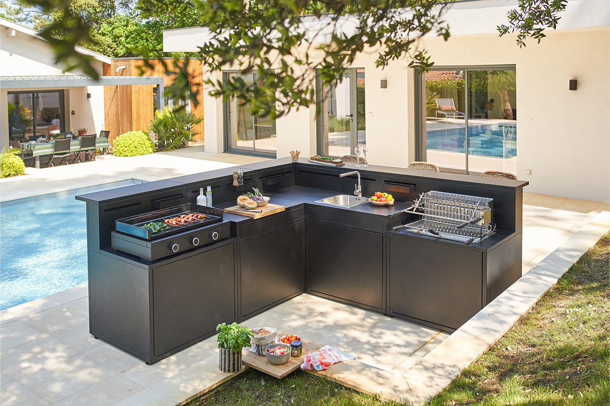 Kochen unter freiem Himmel: WMF präsentiert neue Outdoorküchen