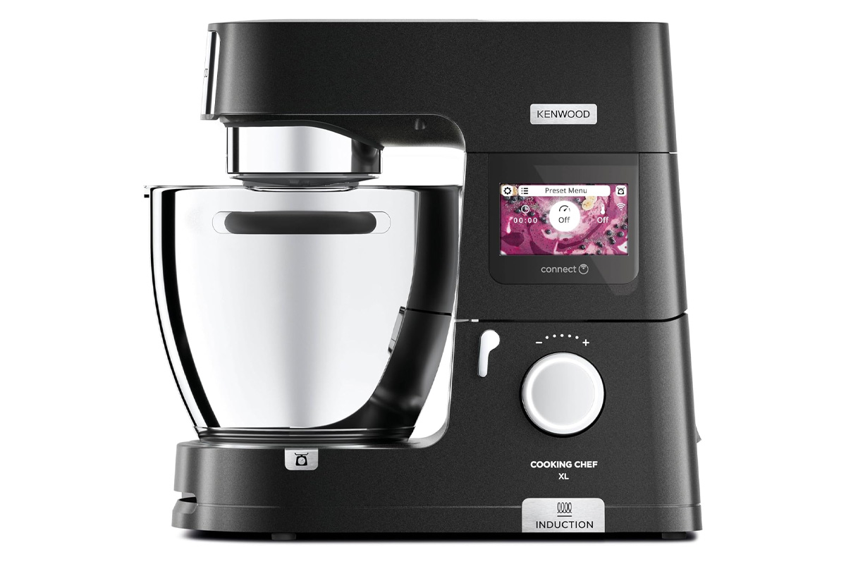 Der Kenwood Cooking Chef XL KCL95.424BK auf weißem Grund.
