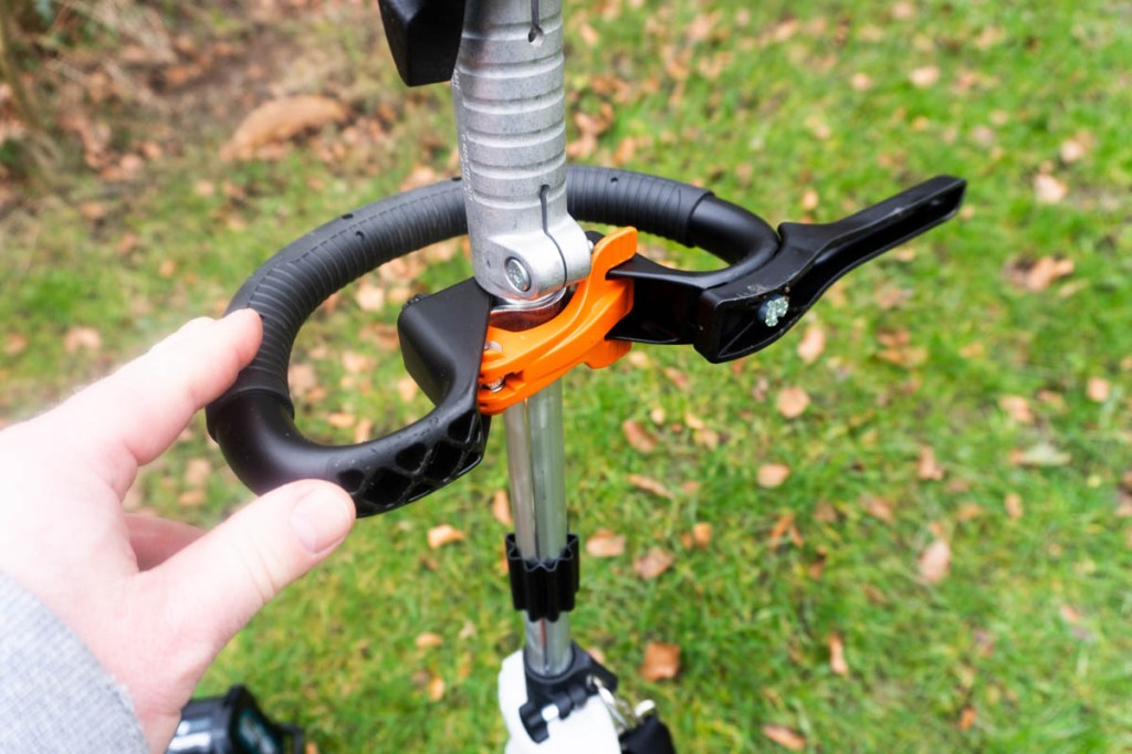 Handgrill mit Schnellverstellung