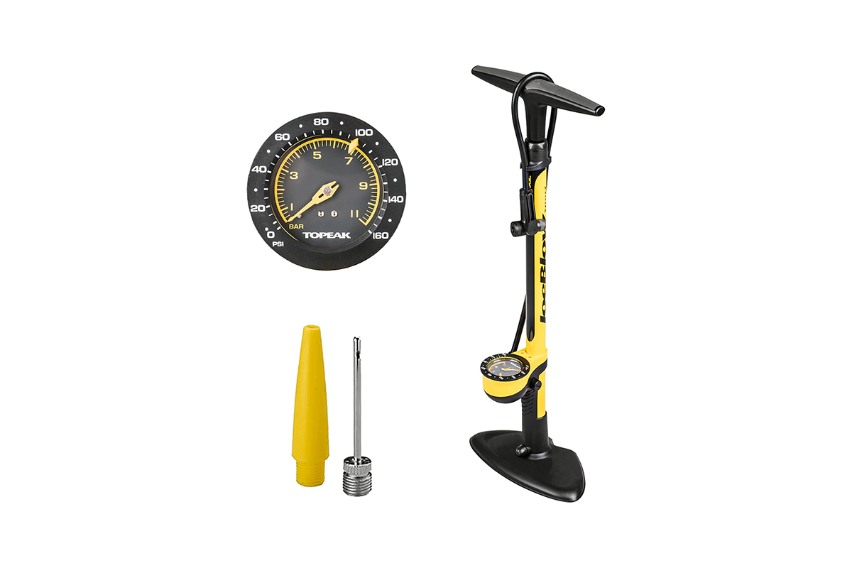 Topeak JoeBlow Sport III Fahrradpumpe – Hochdruck-Standpumpe