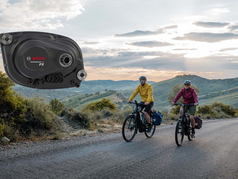 Bosch präsentiert Performance Line PX: Neuer E-Bike-Antrieb für ausgedehnte Touren
