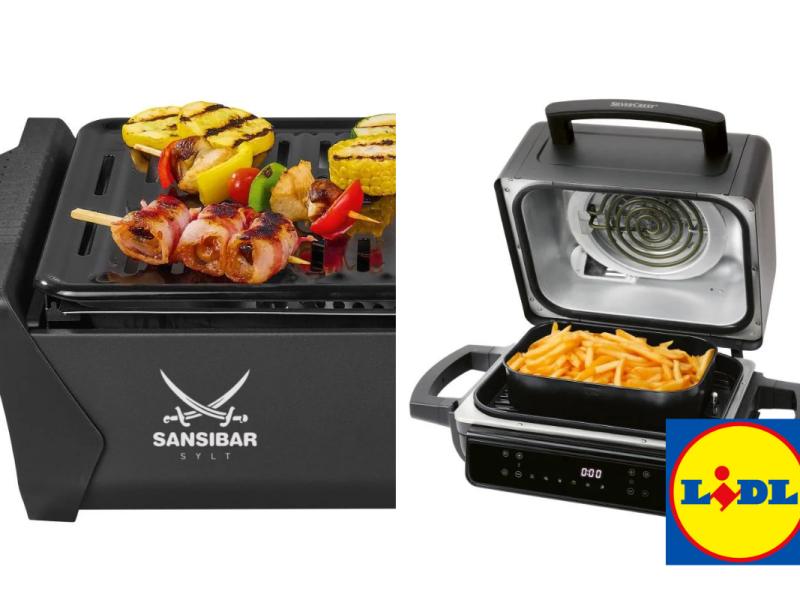 Leckere Schnäppchen bei Lidl: Holzkohlegrill, Heißluftfritteuse und Co. noch günstiger
