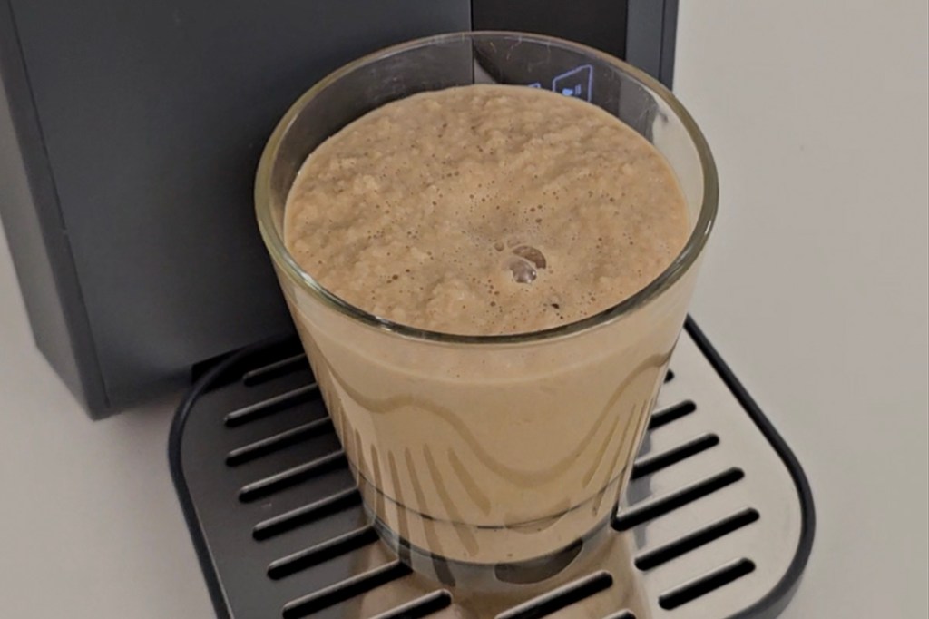 Frappé in einem Glas
