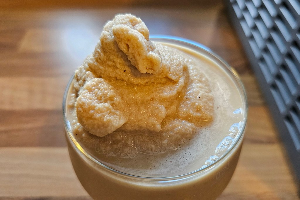 Frappé in einem Glas