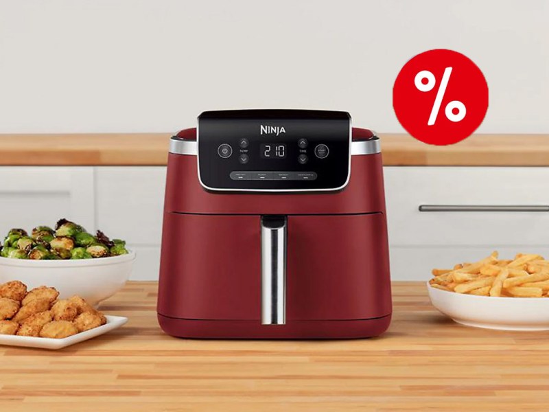 Ninja-Heißluftfritteuse für 80 Euro: Heißer Preis bei MediaMarkt